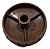 Manopla do Regulador de Banco VW Fusca Brasilia Original VW 1058812692 Nova de Época - Imagem 2