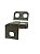 Dobradiça Superior Porta LD Novo Palio Grand Siena Uno Fiorino 11 a 25 Original FIAT 52152377 Nova de Época - Imagem 4