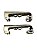 Par do Suporte do Limitador da Porta Traseira do FIAT Fiorino de 1986 a 2010 Original FIAT 7525408 Novos de Época - Imagem 2
