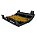 Moldura Central Painel Som Fiat Palio Idea Strada Original Visteon VP30FF18933B C/ Detalhe Usado - Imagem 5