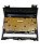 Moldura Central Painel Som Fiat Palio Idea Strada Original Visteon VP30FF18933B C/ Detalhe Usado - Imagem 2