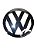 Emblema da Grade Dianteira VW SpaceFox CrossFox Fox 10 a 14 Original VW 5Z0853601CFDY Novo de Época - Imagem 2