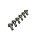 Kit 6 Parafuso M6x12 do Para-lamas Fiat Doblò Idea Novo Uno Palio Strada Original FIAT 51746888 Novo de Época - Imagem 2