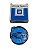 Emblema Tampa Traseiro Porta-Malas do GM Astra de 1999 a 2002 Original GM 93261828 Novo de Época - Imagem 1