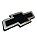 Emblema CHEVROLET da Grade da GM ACD40 ACD20 Veraneio e Bonanza de 1993 a 1997 Original GM 93204757 Novo de Época - Imagem 4