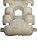 Retentor Moldura Traseira GM Omega CD GL GLS 93 a 98 Original GM 93257760 Novo de Época - Imagem 3