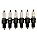 Kit 6 Velas de Ignição Autolite 64 Resistiva FORD VW FIAT e GM Original Novo de Época - Imagem 3