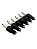 Kit 6 Velas de Ignição Autolite 64 Resistiva FORD VW FIAT e GM Original Novo de Época - Imagem 4