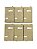 Kit 6 Garras Retentoras Friso Lateral GM Opala Caravan 80 a 84 Chevette 80 a 94 Chevy 500 80 a 95 Original GM 94604538 - Imagem 3
