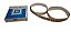 Faixa Superior Porta Dianteira Direita GM Silverado Conquest GMC 3500HD 6100 e 6150 de 1997 a 2002 Original GM 93286932 - Imagem 1