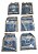 Kit 6 Retentor Presilha do Friso do Teto GM Astra 1999 até 2011 Original GM 09133248 Novos de Época - Imagem 3