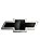 Emblema CHEVROLET da Grade da GM ACD40 ACD20 Veraneio e Bonanza de 1993 a 1997 Original GM 93204757 Novo C/Detalhe - Imagem 1