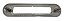 Moldura Lanterna Teto Chevrolet GM Corsa Wagon Sedan Novo Corsa 1996 até 2002 Original GM 90431450 Novo de Época - Imagem 3