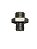 Conector da Mangueira de Pressão na Bomba da Direção Hidráulica GM ACD10 ACD20 AC40 Bonanza Original GM 52262668 - Imagem 3