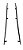 Par de Friso Inferior do Farol LE LD Preto GM Monza Hatch Sedan 1982 até 1990 Original GM 94638144 94638143 - Imagem 2