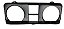 Moldura Com Lente Painel VDO GM Monza Hatch Sedan Original GM 94651445 Novo de Época - Imagem 2