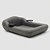 Cama Haru Queen em Madeira com Carregador por Indução - Design Rock Santos - Imagem 4