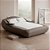 Cama Haru Queen em Madeira com Carregador por Indução - Design Rock Santos - Imagem 1
