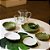 Centro de Mesa Decorativo em Cerâmica Banana Leaf Verde - Imagem 2