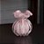 Vaso de Vidro Italy Rosa Leitoso (11cm x 13cm) - Imagem 2