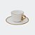 Conjunto de 6 Xícaras de Café em Porcelana com Pires Egg 90 ml - Imagem 2