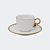 Conjunto de 6 Xícaras de Café em Porcelana com Pires Egg 90 ml - Imagem 3