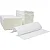 Papel Interfolha 100% Celulose- 2 Dobras, 20x20cm - Imagem 1