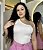 Blusa Ombro Só Branca - Imagem 2
