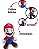 Kit Pelúcia Mario E Luigi 2 Dupla Nintendo Melhor Presente - Imagem 1