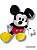 Mickey Pelucia Musical Disney Grande Bem Feita Macia Linda - Imagem 3