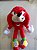 Pelucia KNUCLES SONIC vERMELHO - Imagem 1