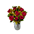 Arranjo Delicado de Rosas Vermelhas - Imagem 1