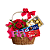 Cesta Premium de Rosas e Chocolates - Imagem 1