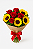 Buquê Premium de Rosas e Girassól - Imagem 1
