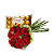 Buquê de Rosas com Ferrero Rocher - Imagem 1