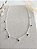 Choker com Zircônia Coração Preto - Imagem 1