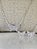 Conjunto Colar e Brinco Borboleta Cravejada Cristal - Imagem 3