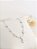 Pulseira mini trevos e pontos de luz prata 925 e ródio - Imagem 4