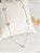 Gargantilha/ choker borboletas prata 925 e ródio - Imagem 4