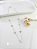 Gargantilha/ choker borboletas prata 925 e ródio - Imagem 2