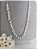 Gargantilha/ choker mini gotas em prata 925 e ródio - Imagem 5