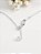 Gargantilha/ choker mini gotas em prata 925 e ródio - Imagem 3