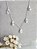 Gargantilha/ choker gotas de zircônia 5A- prata 925 e ródio - Imagem 1