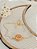 Pulseira happy dupla face prata 925 banhado a ouro amarelo 18k - Imagem 2