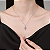 Colar com pingente crucifixo Moissanite 3mm/0.10ct prata 925 com ródio - Imagem 2