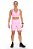 Bermuda Feminina Compress Multi Bolsos Rosa Chiclete - Imagem 5