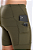 Bermuda Masculina Multi Bolsos Compress Verde Militar - Imagem 2