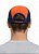 Boné Five Panel - Aba Reta Marinho e Laranja - Imagem 2