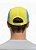 Boné Five Panel - Aba Reta Azul e Amarelo - Imagem 3