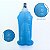 Garrafa Hidratação Silicone Soft Flash 350ml Azul - Imagem 2